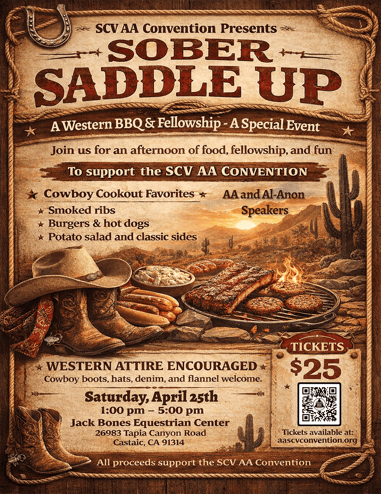 Sober Saddle Up Special Event