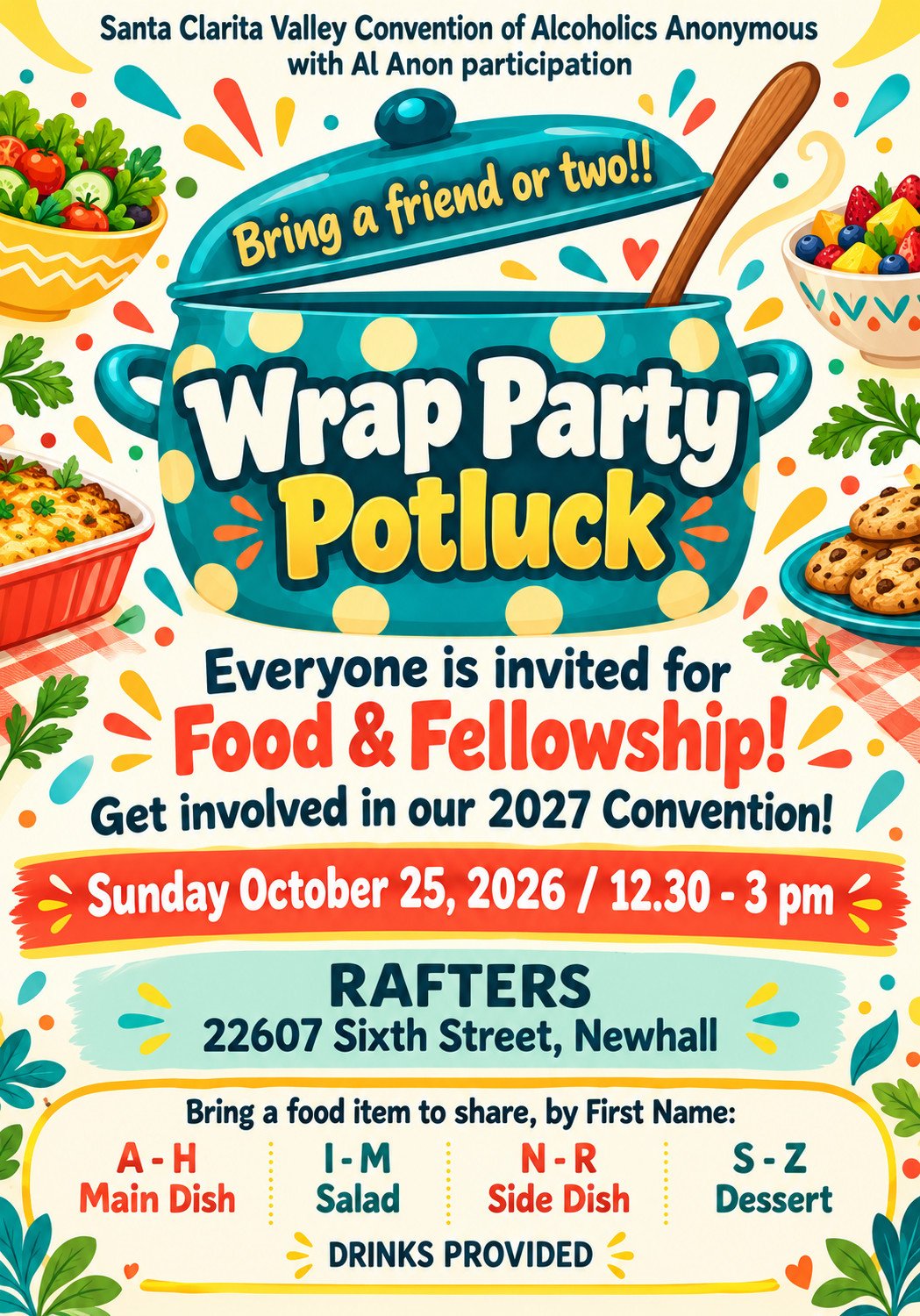 Wrap Party October 25th